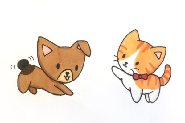 Vẽ Chibi Cat & Dog Friends - Trực tuyến | San Jose | InPlay.org